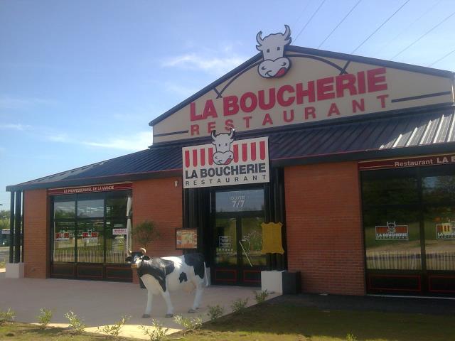 Façade d'un restaurant La Boucherie.