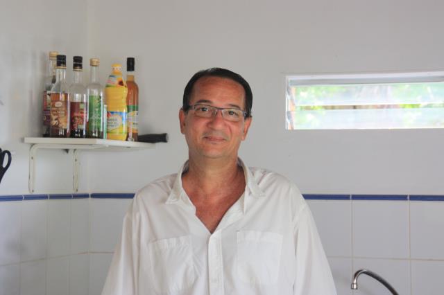 Joël Kichenin se partage entre sa table d'hôtes et l'enseignement en licence professionnelle.