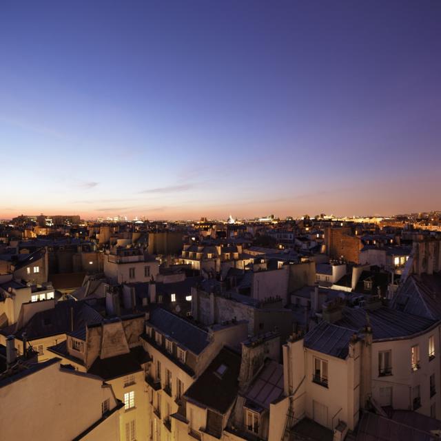 'À Paris, l'hôtel Holiday Inn de Notre-Dame et sa terrasse avec vue unique sur les toits de la Ville lumière, est emblématique', explique Laura Matteichargé du marketing pour IHG. 'On crée du végétal et on essaie d'intégrer la nature dans l'hôtel.'