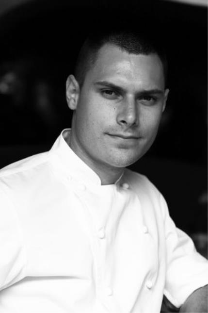 Le nouveau chef, Julien Gatillon, du restaurant gastronomique.