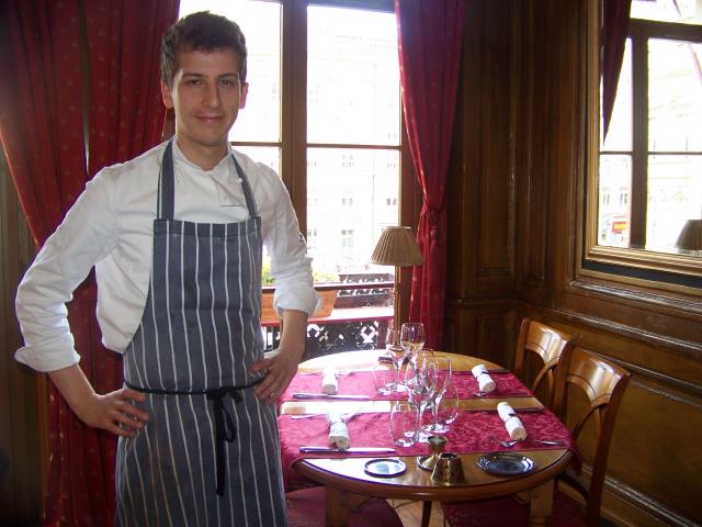 Le jeune chef Guillaume Mallet est déjà propriétaire de son restaurant