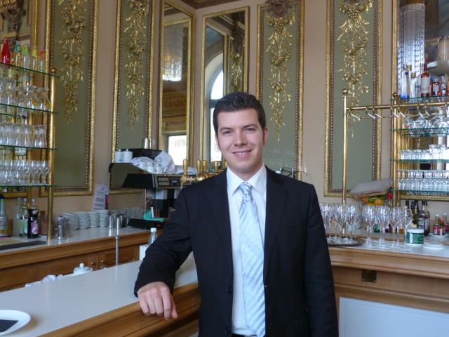 Arnaud Enjalbert, 27 ans, directeur de salle du Bibent à Toulouse. Bel exemple de réussite.