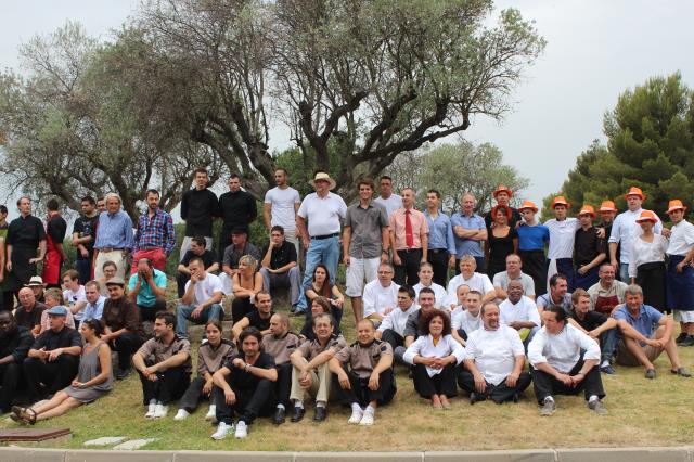 chefs, vignerons, pâtissiers, confiseurs... tous réunis pour le festival de la gastronomie provençale du pays d'Aix.