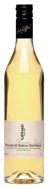 Une liqueur Fleur de sureau sauvage premium signée Giffard