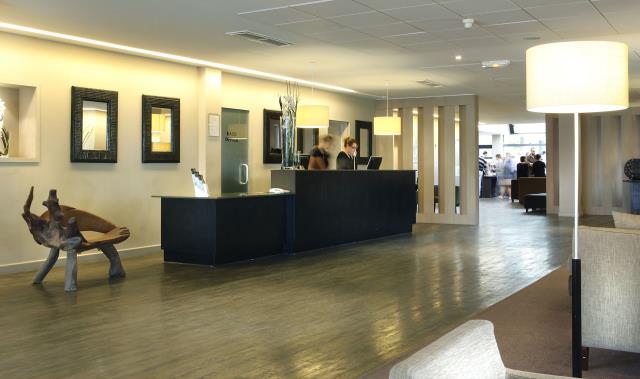 le lobby du Forges Hotel