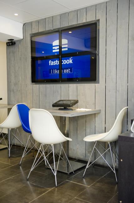Chez Fastcook, la commande se fait sur table et sur Ipad
