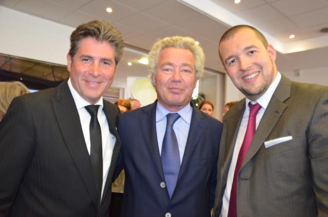 De g à d : Michel Roth, Didier Chenet et Guillaume Gomez.