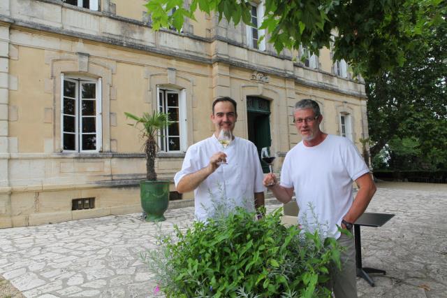 Avec Richard Durand et Christophe Valat, cuisine et vin font très bon ménage au Château Saint Maurice.