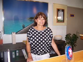 Chantal Viricel gère cet Inter-hôtel de 40 chambres, situé au nord de Lyon