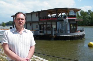 Jean-Christophe Branchoux, créateur du bateau-lavoir