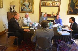 De gauche à droite : Philippe Villalon, Patrick Revoyre, Jean-Philippe Anciaux, Pierre...