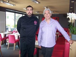 Antoine Ingrassia travaille en famille, avec son fils Frédéric, chef de cuisine.