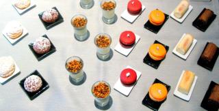Les pâtisseries de Mourad Rachdi.