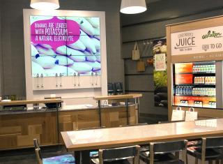 nuveau bar à jus Evolution Fresh