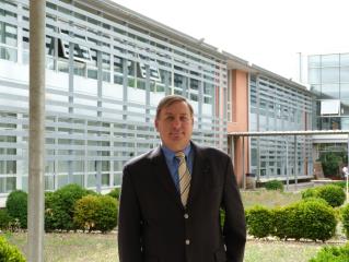 Yves Quissac, le nouveau  proviseur du Lycée des métiers de l'hôtellerie et du Tourisme de...