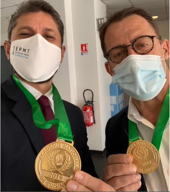 Ismaël Menault et Michel Sarran