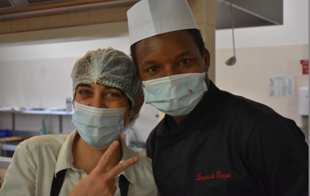 Alexandra Bertoncini et Seydou Sidibe