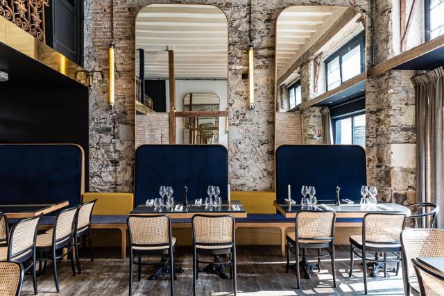 Le restaurant compte 45 places assises.