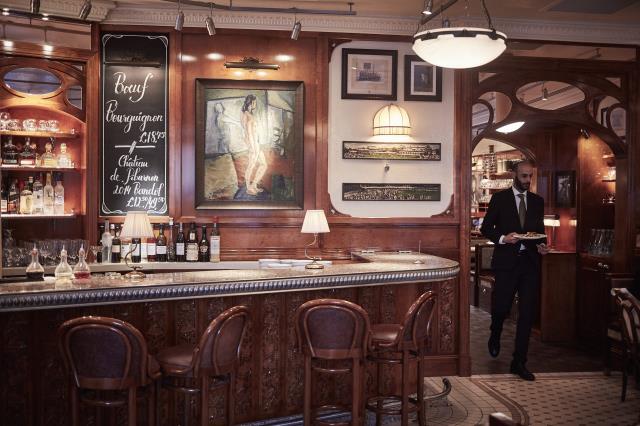 Kamel Machichi, manager de la brasserie Soutine à Londres