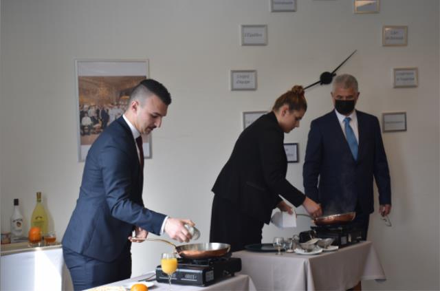 Masterclass  avec Denis Courtiade autour de la crêpe