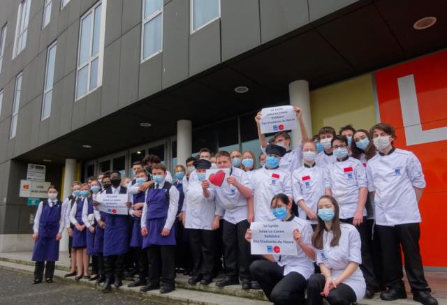 Les brigades du coeur du lycée Jules Le Cesne