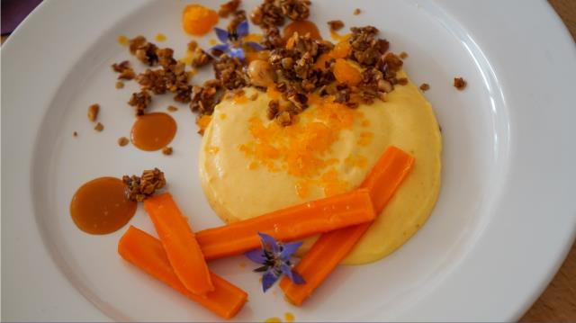 Dessert à la carotte de Clémentine Crespy
