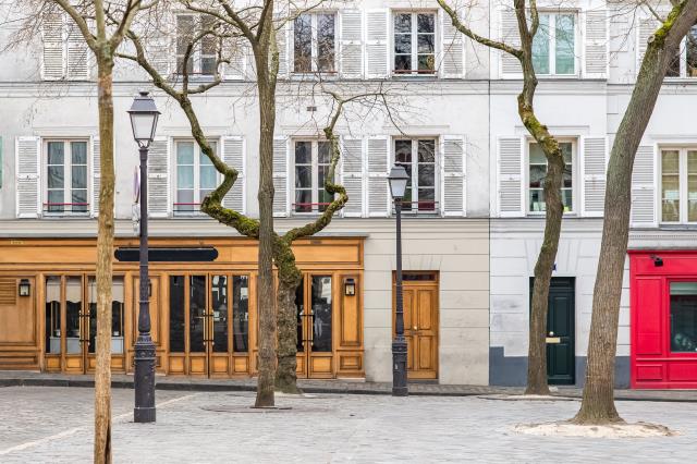 La place du Tertre à Paris.