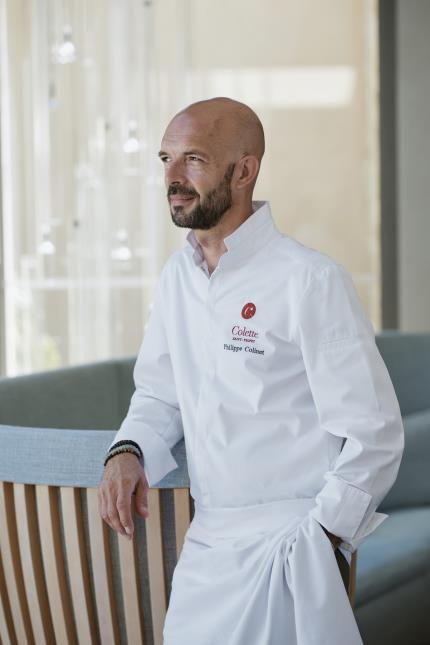 Philippe Colinet, chef au restaurant Colette à l'Hôtel Sezz