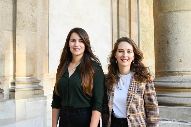 Marie Ducornet et Aliénor Debonneville, cofondatrices de la plateforme Alma Heritage.