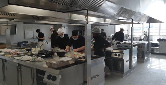 Les cuisine 'dernier cri' du CFA d'Aix