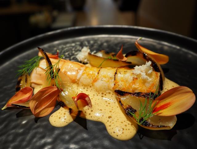 Langoustines aux oignons des Cévennes, une recette de Laurent Cherchi