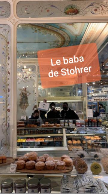 Le baba au rhum de Stohrer