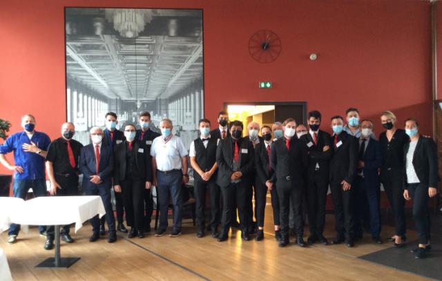 Les candidats et membres du jury au MAF Régional Barman