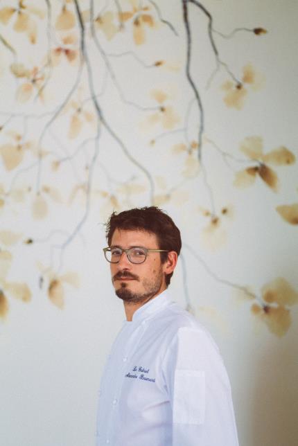 Alexandre Baumard, chef étoile de L'Observatoire, le restaurant gastronomique du Gabriel
