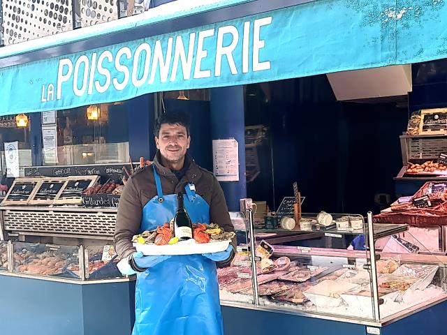 En dépit de le fermeture de son restaurant le Seafood, Xavier Auguet a multiplié par 100 son CA avec la livraison de plateaux de fruits de mer