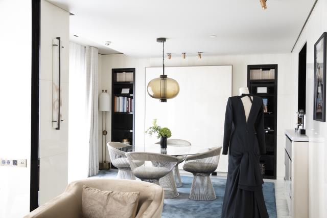 La suite parisienne Isabelle Huppert de l'hôtel Isabelle Huppert.
