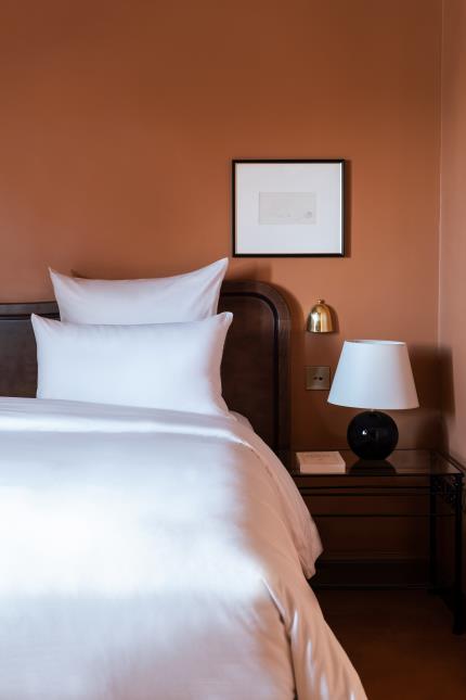 atmosphère chic et sans opulence, épurée mais chaleureuse