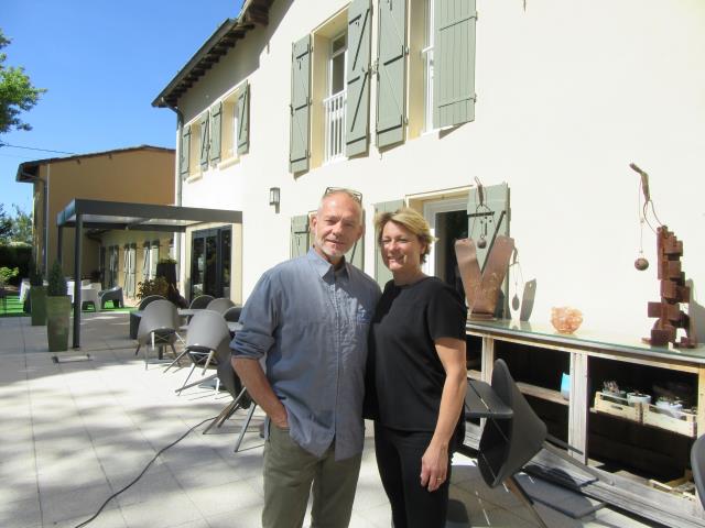 Malgré les difficultés, Sandra et Didier Goiffon restent combatifs. Ils rouvriront le restaurant le 9 juin.