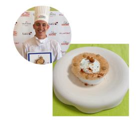 Catégorie Juniors : Alexandre Sohm - Dessert : inspiré du tourteau fromager