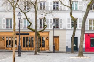 La place du Tertre à Paris.