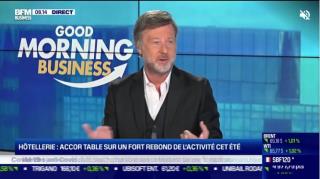 Sébastien Bazin, P.d.g. d'Accor :'qu'on accepte de mieux valoriser leur travail, c'est-à-dire...