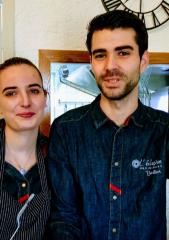 Mathilde Alonzo et Bastien Bouget-Lavigne attendent avec impatience de pouvoir servir de nouveau...
