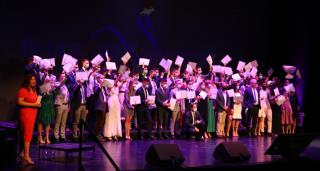 Remise des diplômes de l'École de Savignac au Théâtre de l'Odyssée à Périgueux