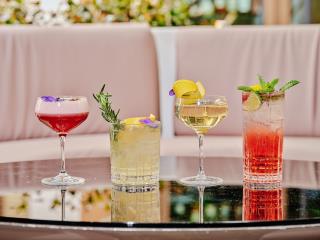 Les 4 nouveaux cocktails.