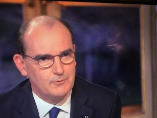 Jean Castex lors de l'interview sur BFMTV du mardi 16 mars.