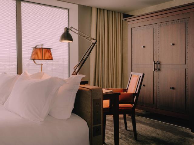 Une chambre de l'hôtel Maison Heler, à Metz.