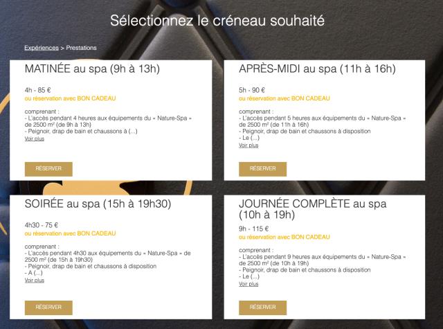 Spa Hôtel de la Cheneaudière