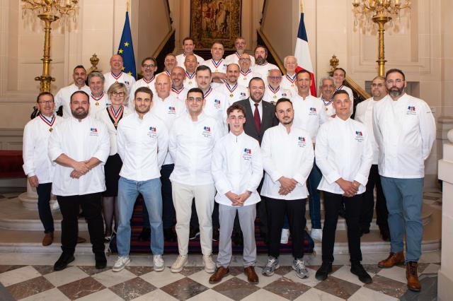 Le jury et les candidats