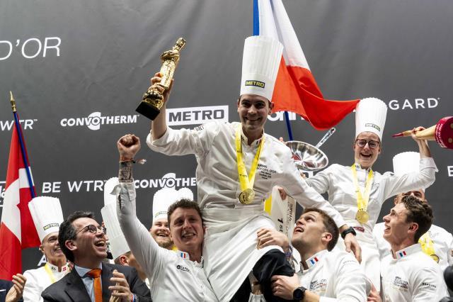 Le Français Paul Marcon a remporté le Bocuse d'Or 2025.  