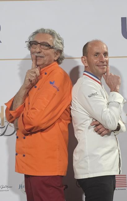 Alain Alexanian et Davy Tissot à Erevan en 2024